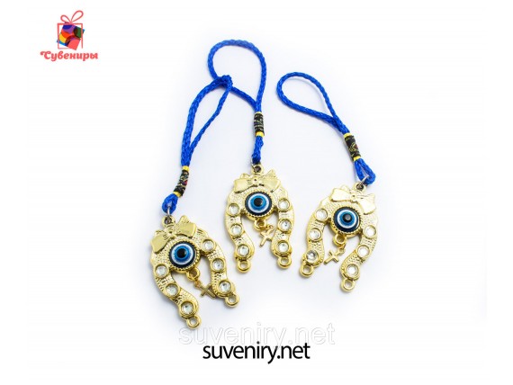 Талисман подковка с глазиком