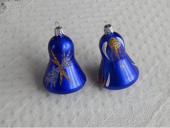 Новогодние шары на елку разные цвета в упаковке