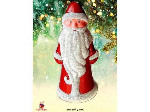 Новогодняя игрушка Дед мороз 30 см