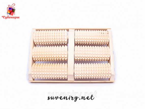 Деревянный массажер для ног