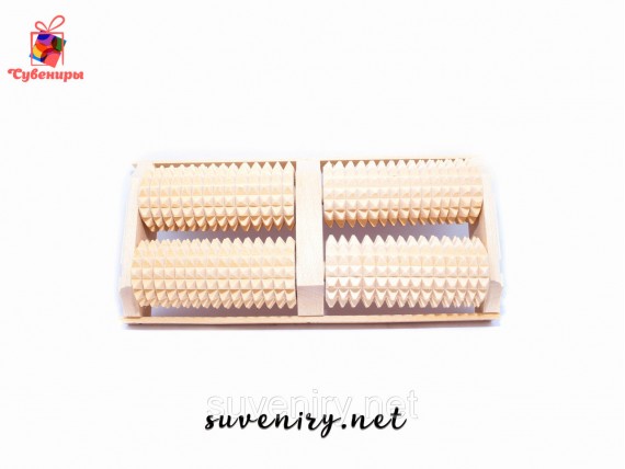 Деревянный массажер для ног