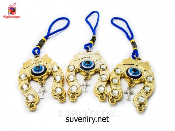 Очень красивая  подкова в машину от сглаза большая