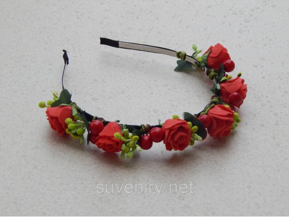 Обруч-веночек для девочек