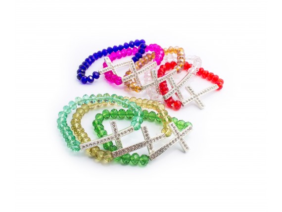 Модный браслет на руку из камня