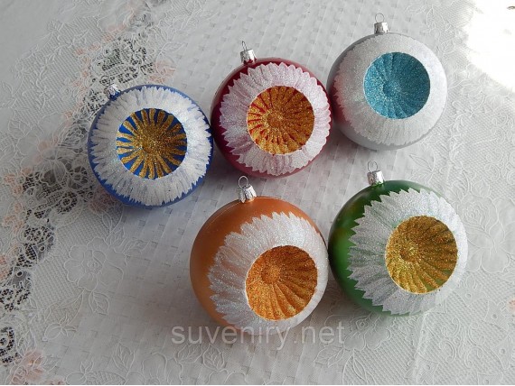 Новогодние шары ручная работа 10см