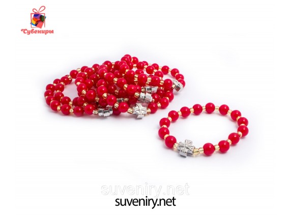 Модный браслет на руку с крестиком