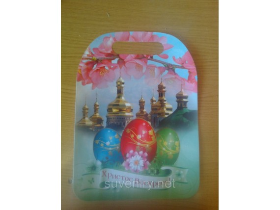 Кухонная разделочная пасхальная доска