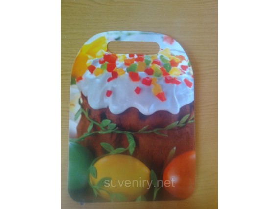 Кухонная разделочная пасхальная доска