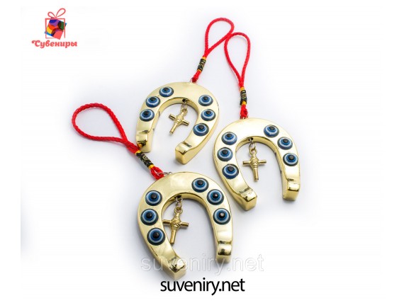 Автомобильная подвеска подкова на счастье