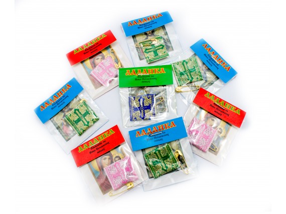 Ладанка церковная с булавкой