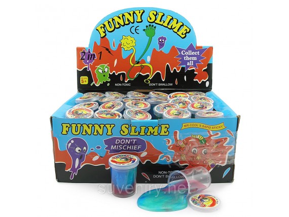 Сопли лизуны с предметом внутри перламутровые