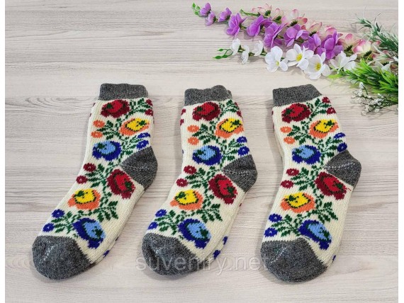 Носки ангоровые женские