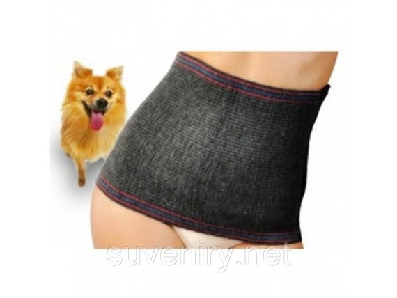 Лечебный пояс из собачьей шерсти
