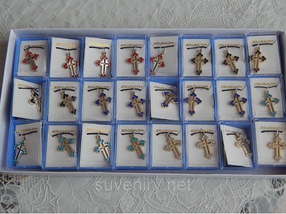 Крестик  на шею с шнурочком красивый подарок близким