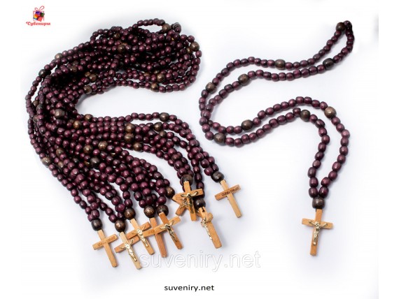 Деревянные четки вервица 100