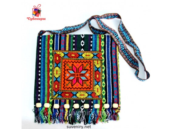 Женская сумка в карпатском стиле средняя