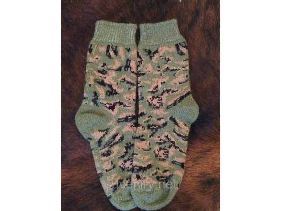 Шерстяные ангоровые мужские носки