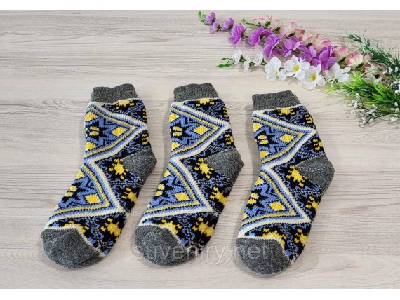 Женские теплые ангоровые носки