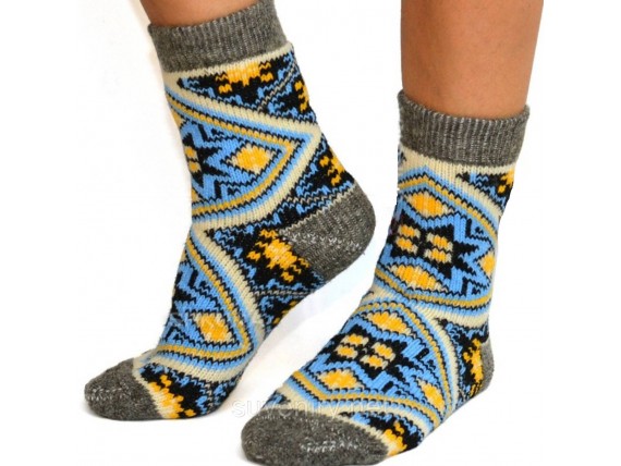 Женские теплые ангоровые носки