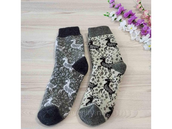 Носки теплые мужские из шерсти ангоры