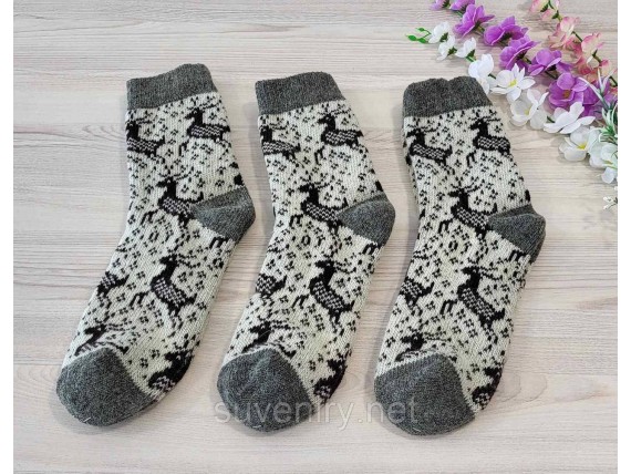 Носки теплые мужские из шерсти ангоры