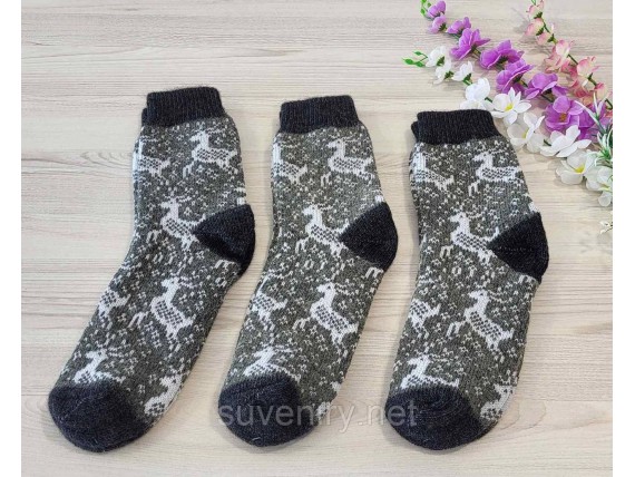 Носки теплые мужские из шерсти ангоры