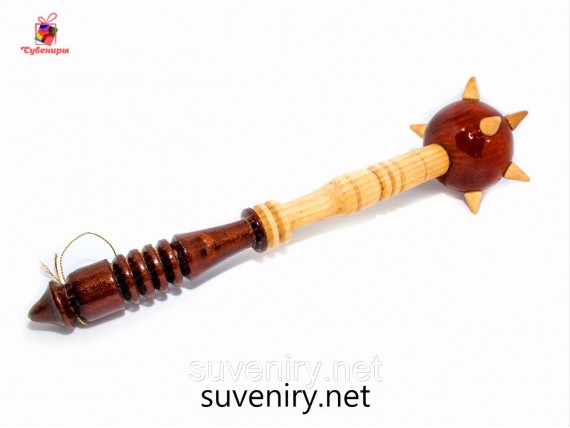 Сувенирная деревянная булава