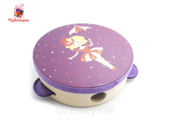 Детские деревянные бубны разные виды