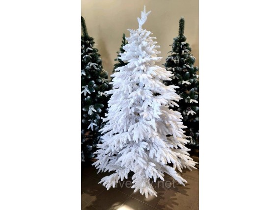 Искусственная заснеженная литая ель 1.80м