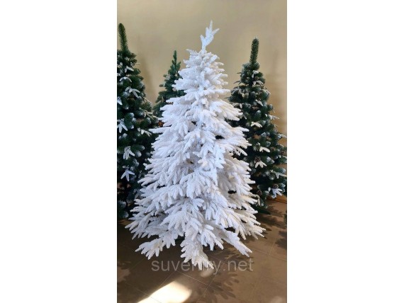 Искусственная заснеженная литая ель 1.80м