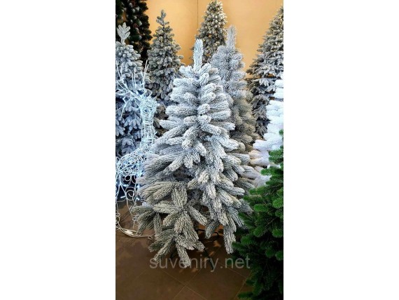Литая елка Буковельская заснеженная 1.50м