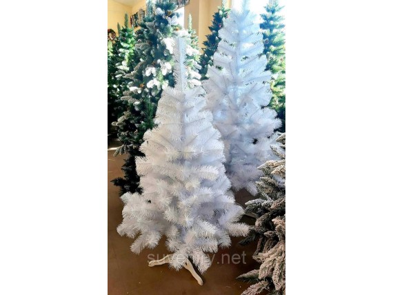 Искусственная елка белая 1.30м