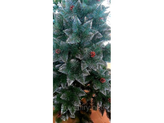 Искусственная элитная елка с шишками 1.30 м