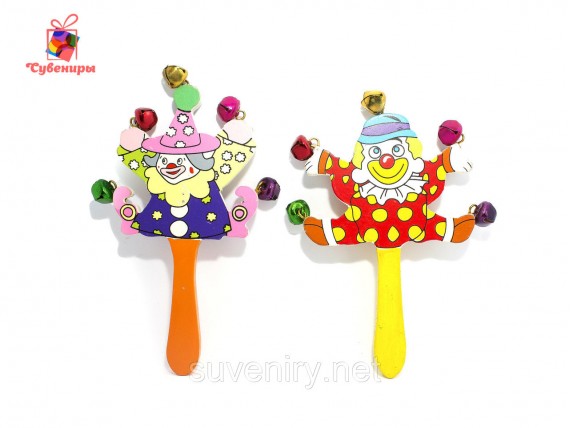 Детские деревянные бубенцы