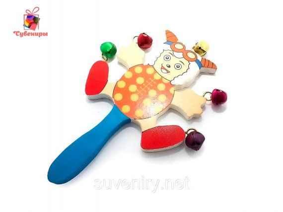 Детские деревянные бубенцы