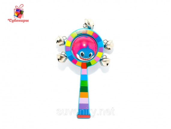 Детские деревянные бубенцы погремушки