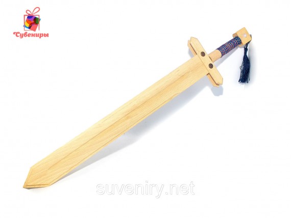 Деревянный сувенирный меч ручная работа