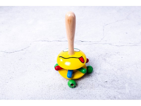 Детские деревянные бубенцы погремушки