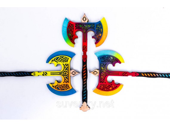 Деревянный топор ручная работа