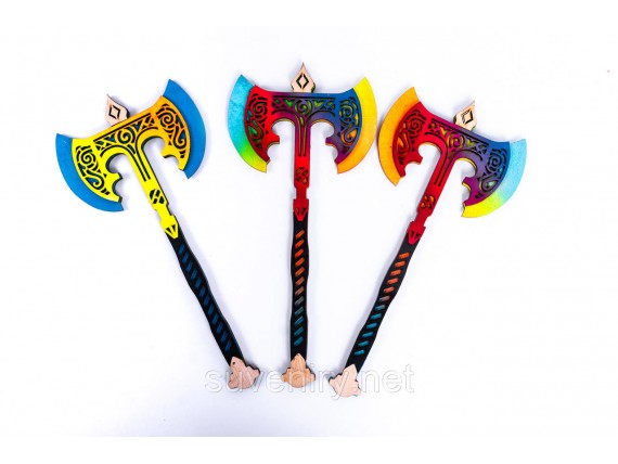 Деревянный топор ручная работа