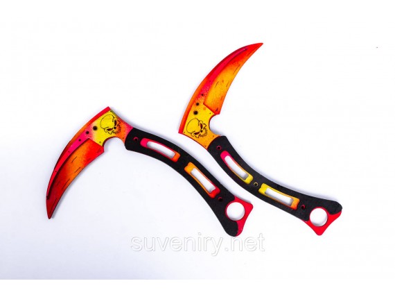 Детская деревянная сувенирная коса