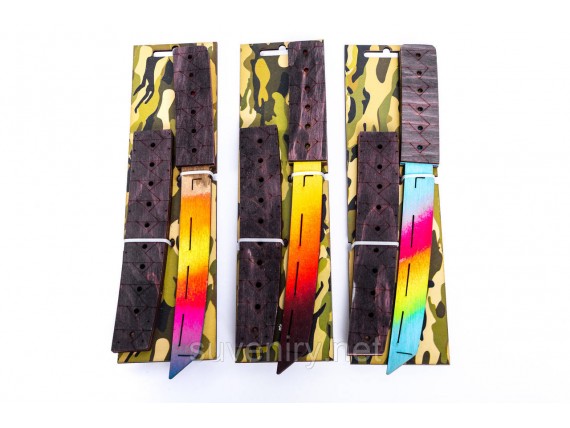 Сувенирный деревянный нож Танто в деревянном чехле