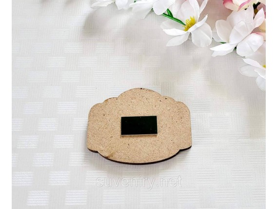 Деревянная иконка в машину с Ликами Святых