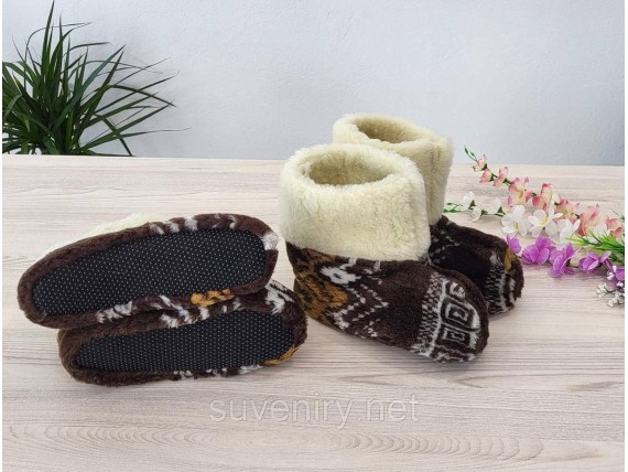 Чуни женские теплые из овчины