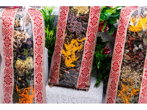 Карпатские лечебные чаи разные виды