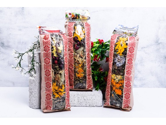 Карпатские лечебные чаи разные виды