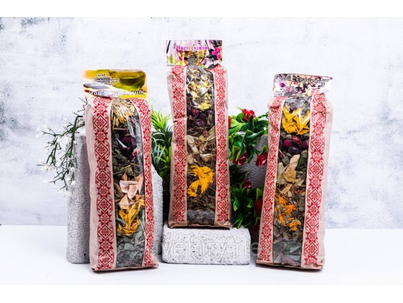 Карпатские лечебные чаи разные виды