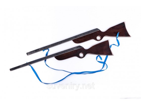 Детское деревянное оружие Двустволка