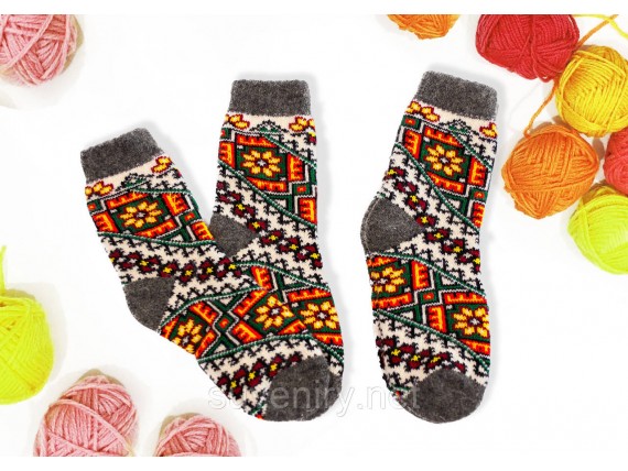 Ангоровые шерстяные женские носки