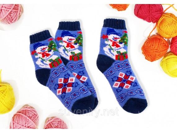 Детские шерстяные ангоровые носки